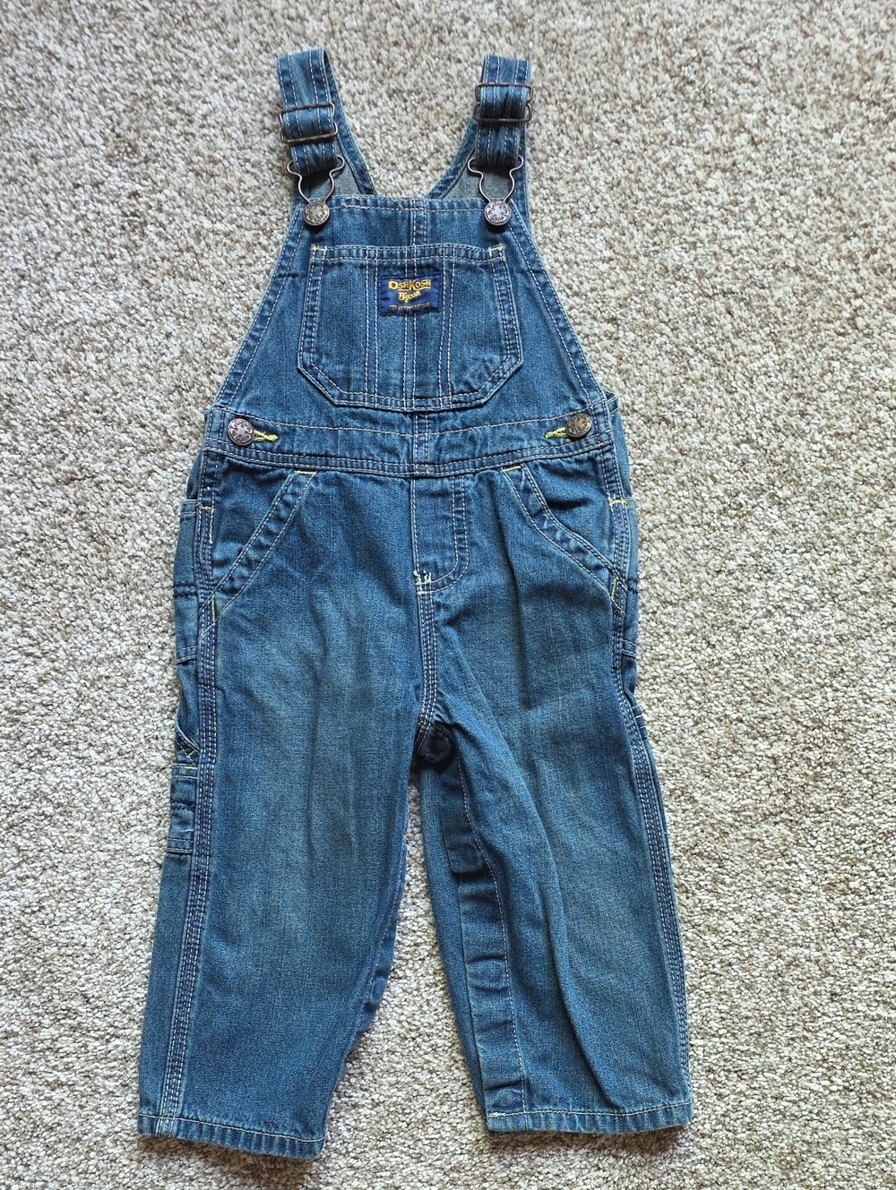 OshKosh B'gosh Classic Denim Overalls - Blue
